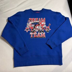 OVO Disney Blue Dream Team Crewneck Sweater
